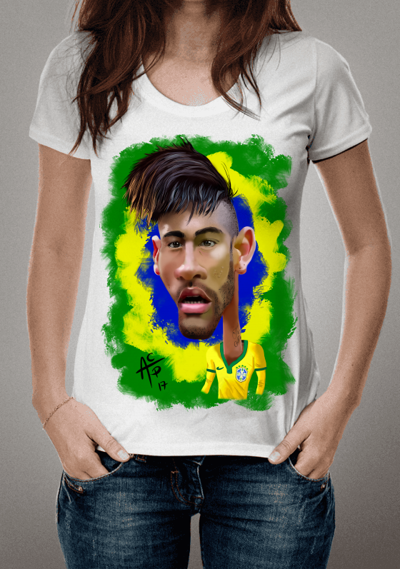CARICATURA NEYMAR