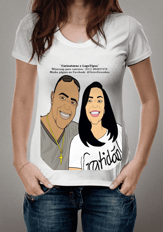 Nome do produto  caricaturas