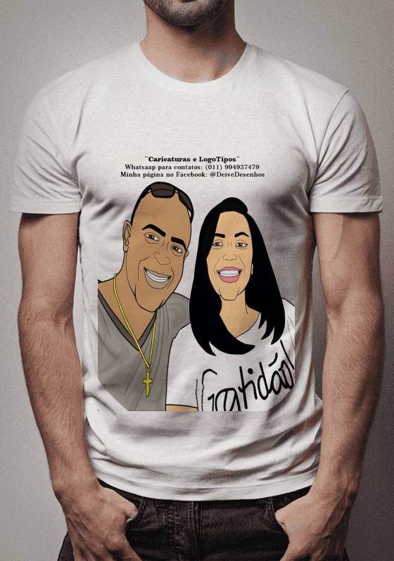 Nome do produto  caricaturas