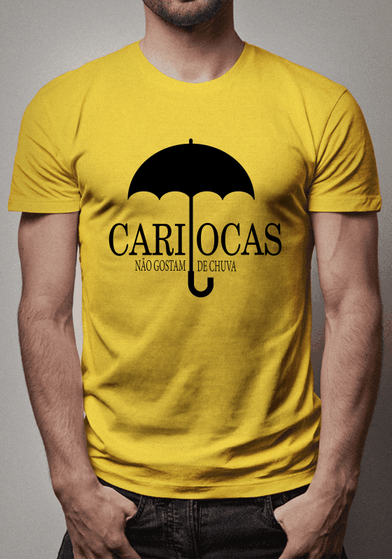 Nome do produto  Cariocas não gostam de chuva