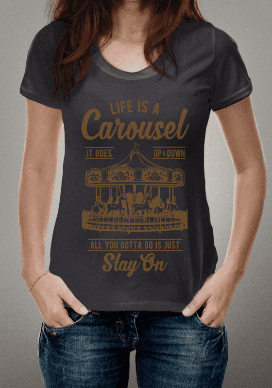 Nome do produto  Carousel Tshirt