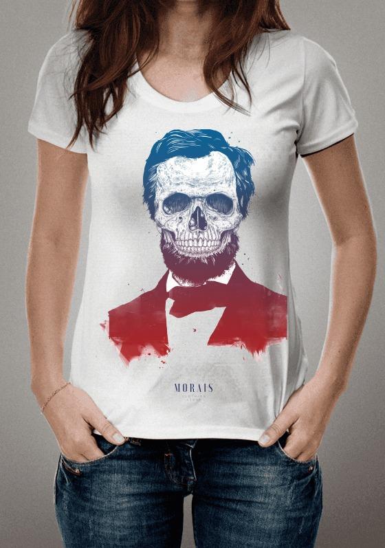 Nome do produto  Caveira Abraham Lincoln 