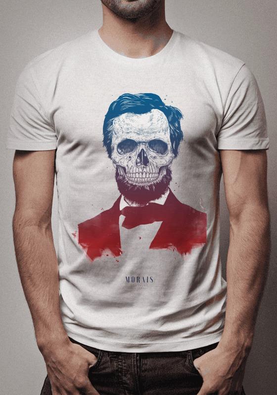Nome do produto  Caveira Abraham Lincoln 