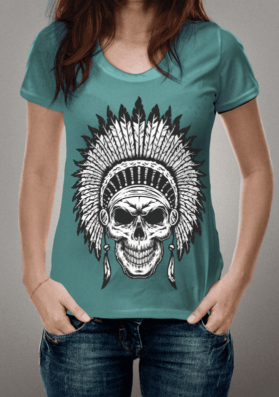 Nome do produto  caveira apache