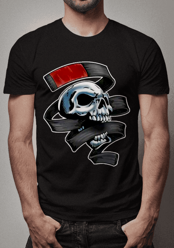 Nome do produto  Caveira cinturão black