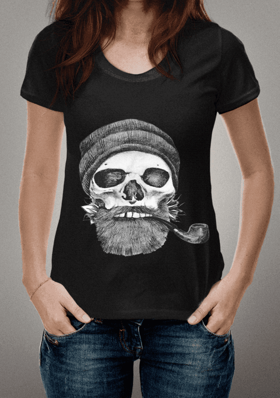 Nome do produto  Caveira com Barba