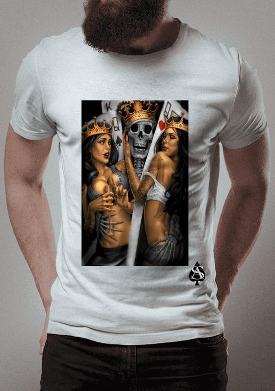 Nome do produto  Caveira com Cartas 