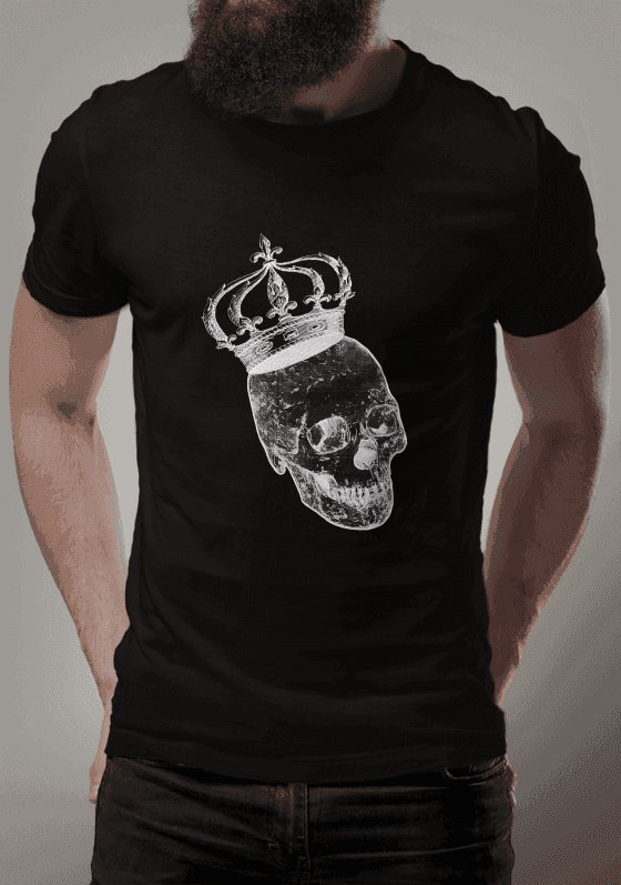 Nome do produto  Caveira coroada