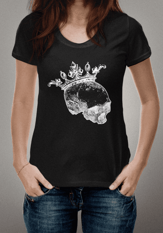 Nome do produto  Caveira coroada