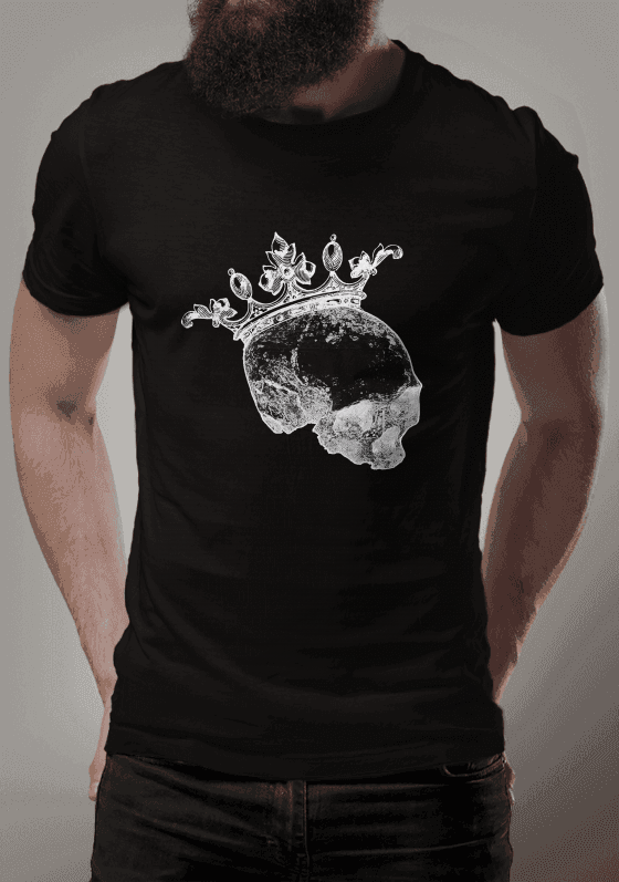 Nome do produto  Caveira coroada