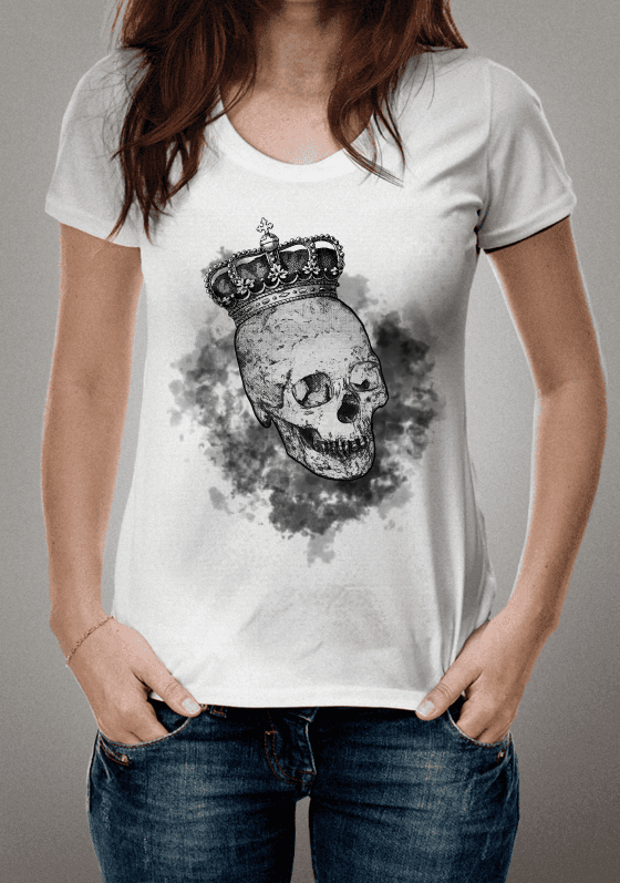 Nome do produto  Caveira coroada