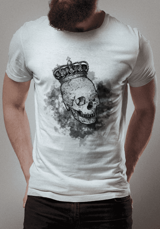 Nome do produto  Caveira coroada