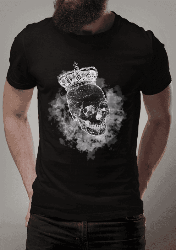 Nome do produto  Caveira coroada