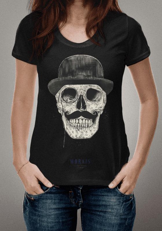 Nome do produto  Caveira de chapeu