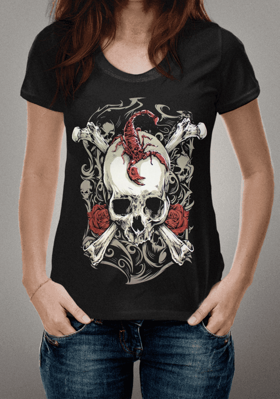 Caveira e Escorpião