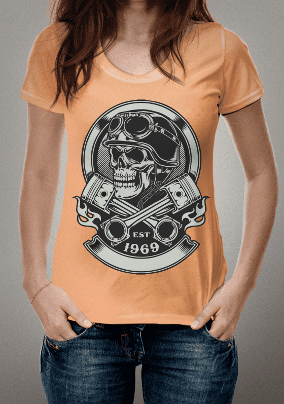 Nome do produto  Caveira Est 1969 Masculina/Feminina