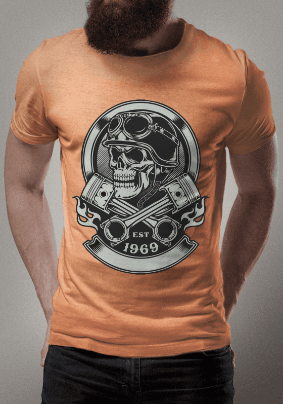 Nome do produto  Caveira Est 1969 Masculina/Feminina