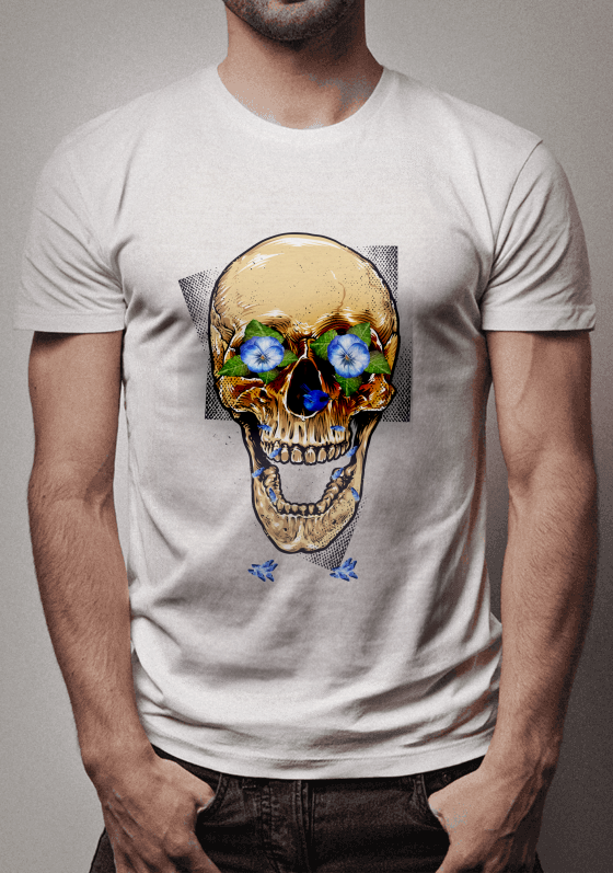 Nome do produto  Caveira Floral 