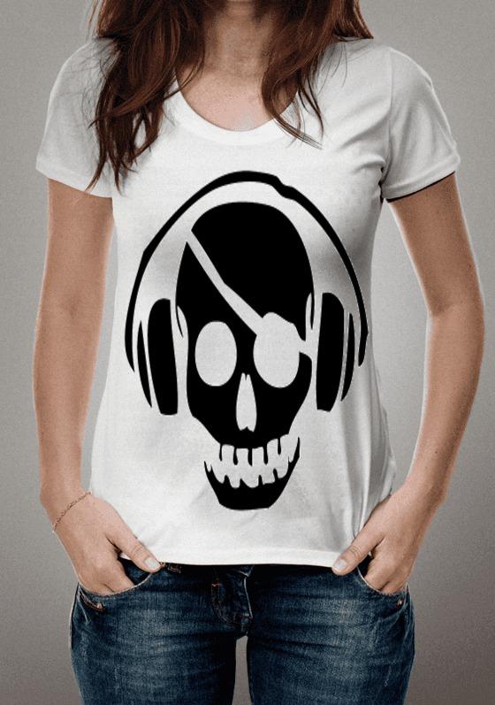 Nome do produto  Caveira fone