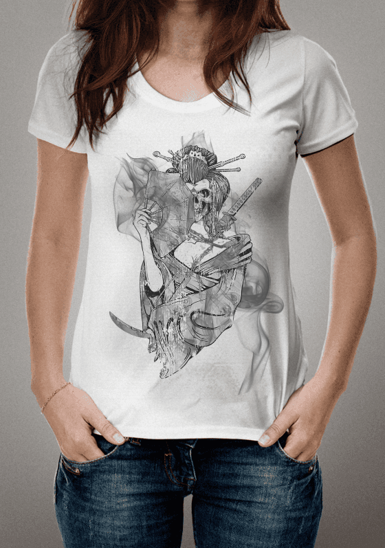 Nome do produto  Caveira Gueixa