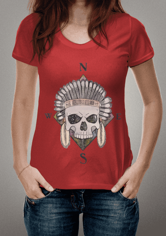 Nome do produto  Caveira Indígena