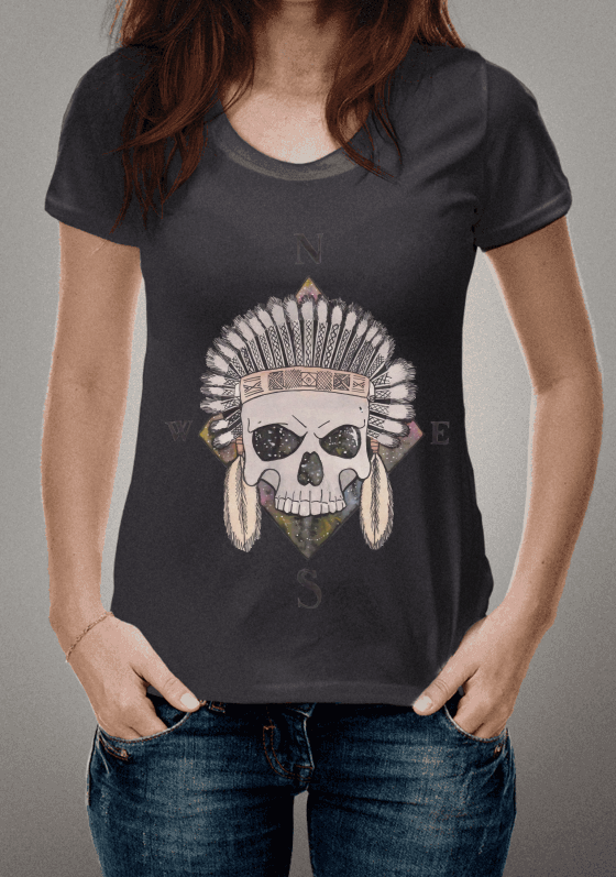 Nome do produto  Caveira Indígena