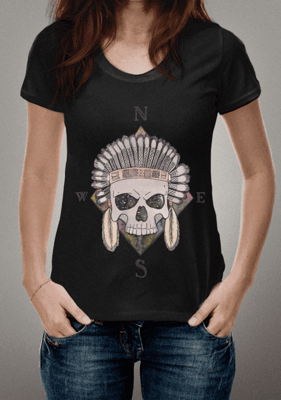 Nome do produto  Caveira Indígena