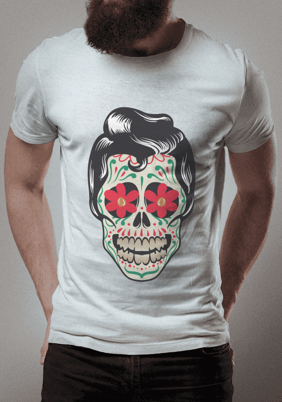 Nome do produto  Caveira Mexicana - Men