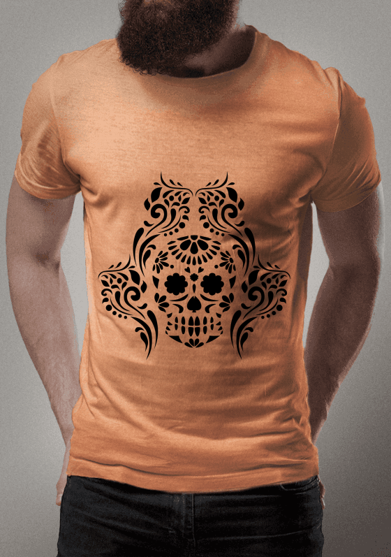 Nome do produto  caveira mexicana floral