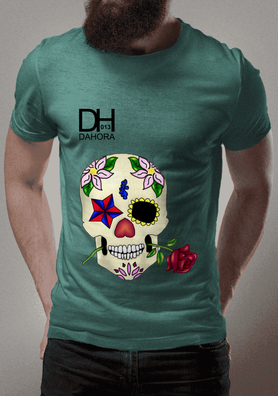 caveira mexicana rosa