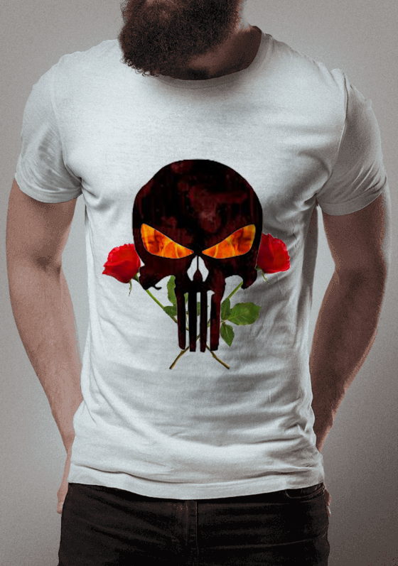 Nome do produto  caveira olhar de fogo