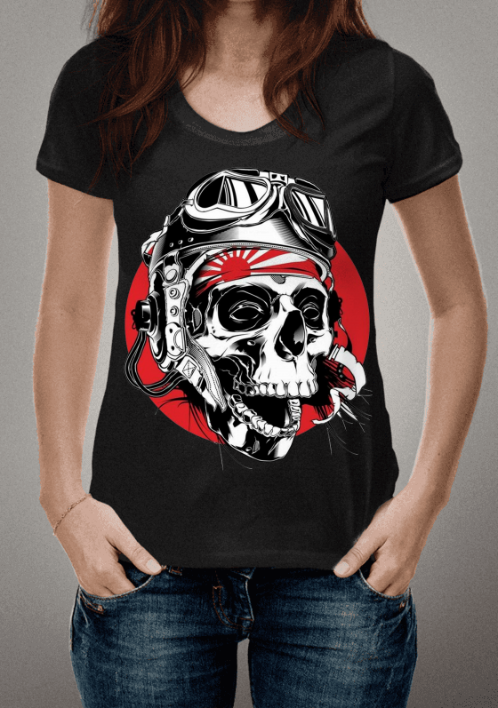 Nome do produto  Caveira Piloto