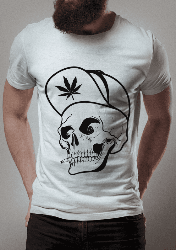 Nome do produto  caveira preta