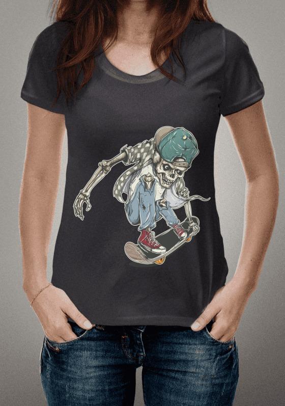 Nome do produto  Caveira skate