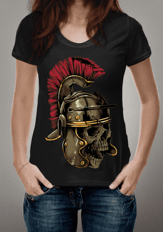 Nome do produto  CAVEIRA SOLDADO ROMANO