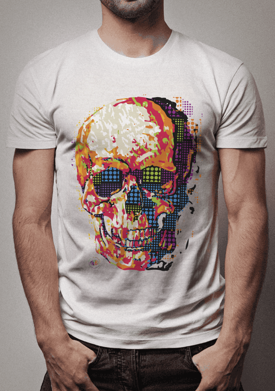 Nome do produto  caveira vetor 1