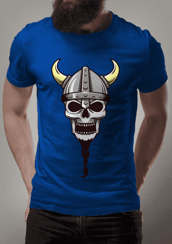 Nome do produto: Caveira Viking