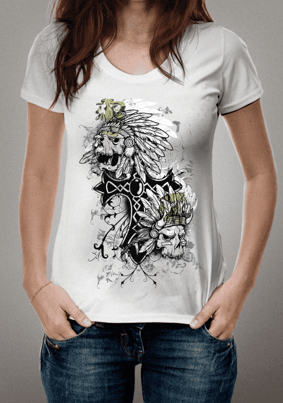 Caveiras Tribo Índios