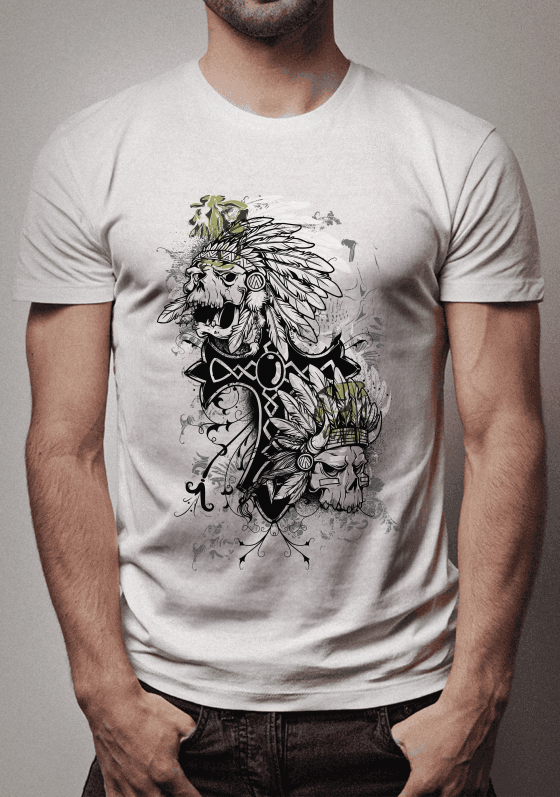 Caveiras Tribo Índios