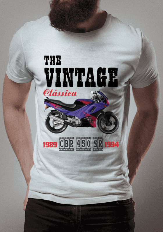 Nome do produto  CBR 450 SR - MODELO 1