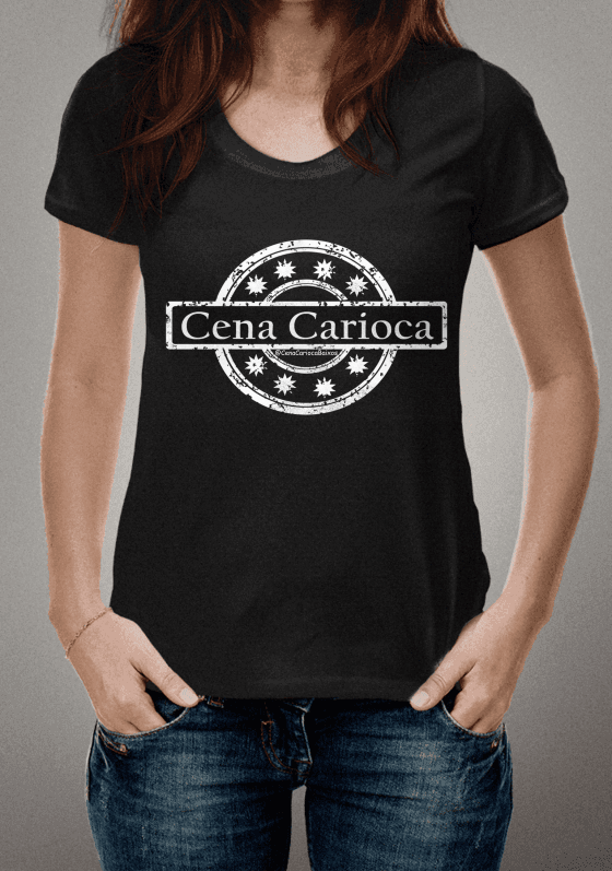 CENA CARIOCA ESTAMPA BRANCA 