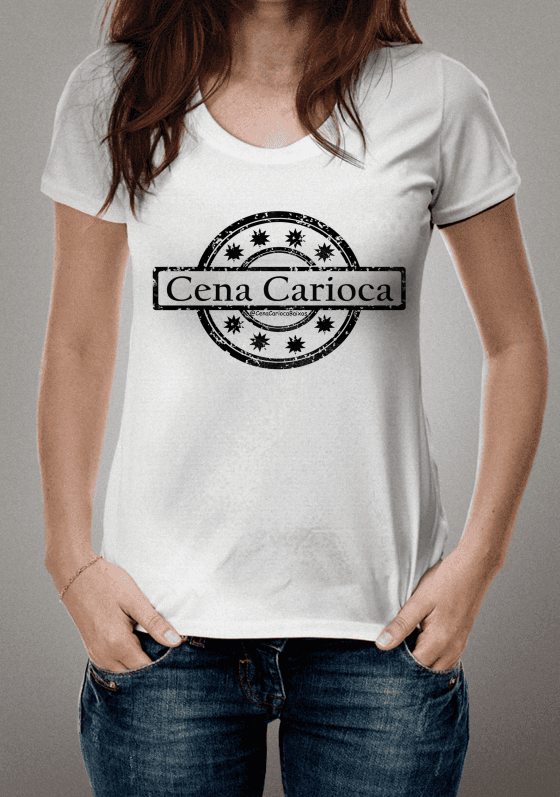 CENA CARIOCA ESTAMPA PRETA