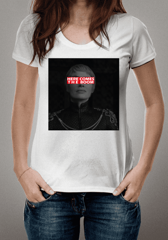 Nome do produto  Cersei Lannister Here comes the boom