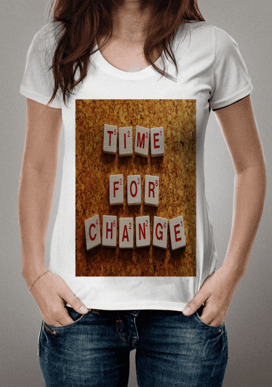 Nome do produto  Change T-Shirt