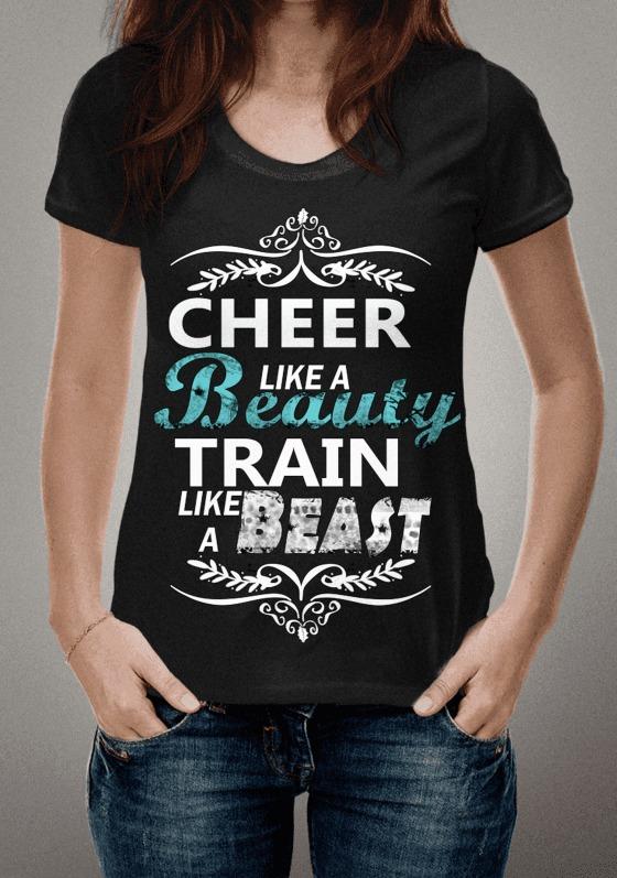 Nome do produto  cheer like a beauty train like a beast