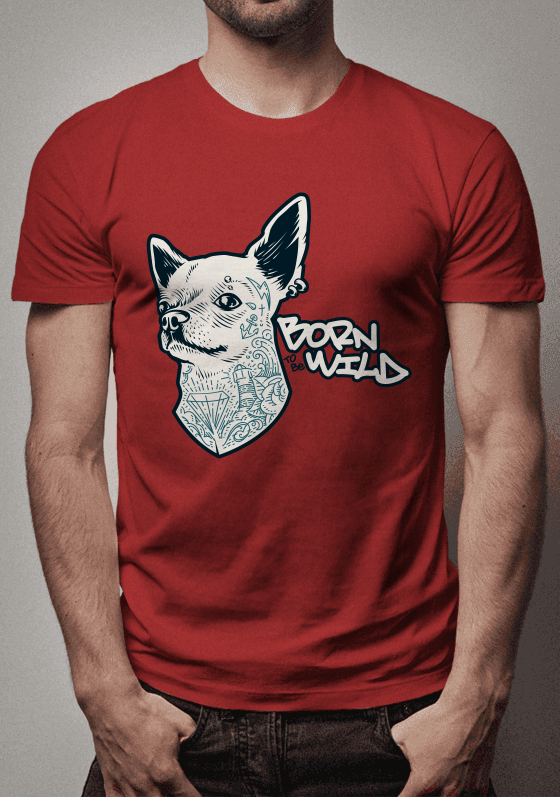 Nome do produto  Chihuahua Born to be Wild