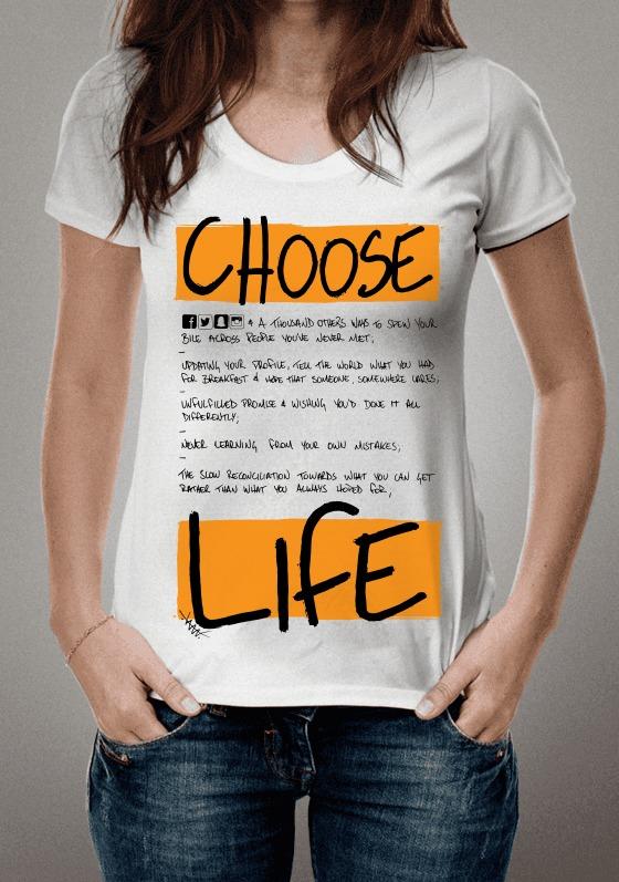Nome do produto  Choose Life