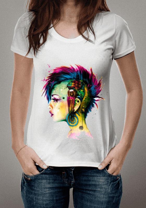 Nome do produto  Ciber Punk Girl