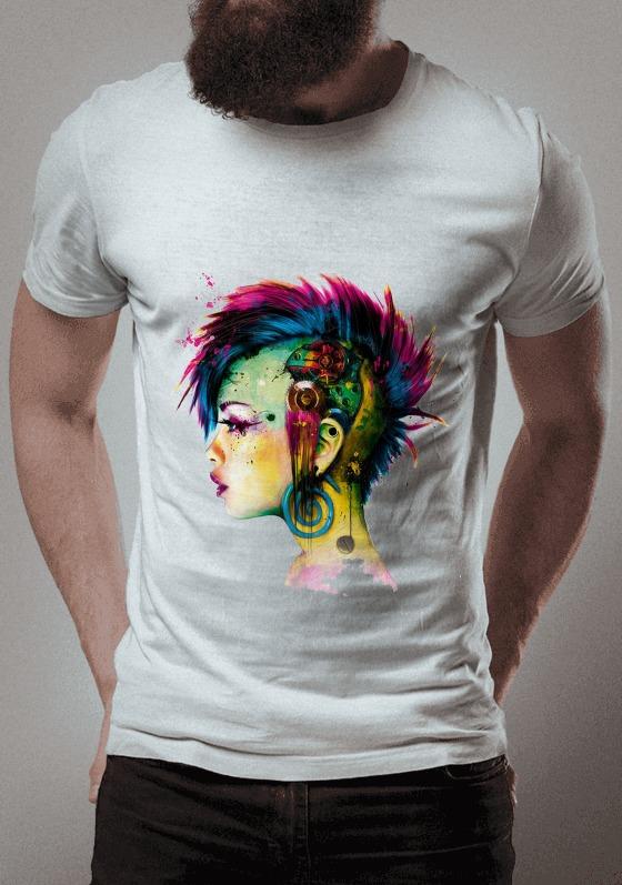 Nome do produto  Ciber Punk Girl