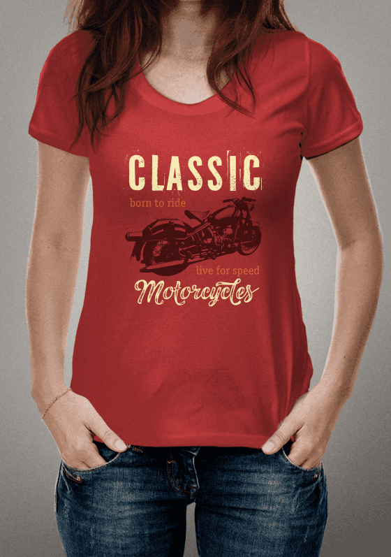 Nome do produto  Classic Motorcycles - Born To Ride - Live For Speed